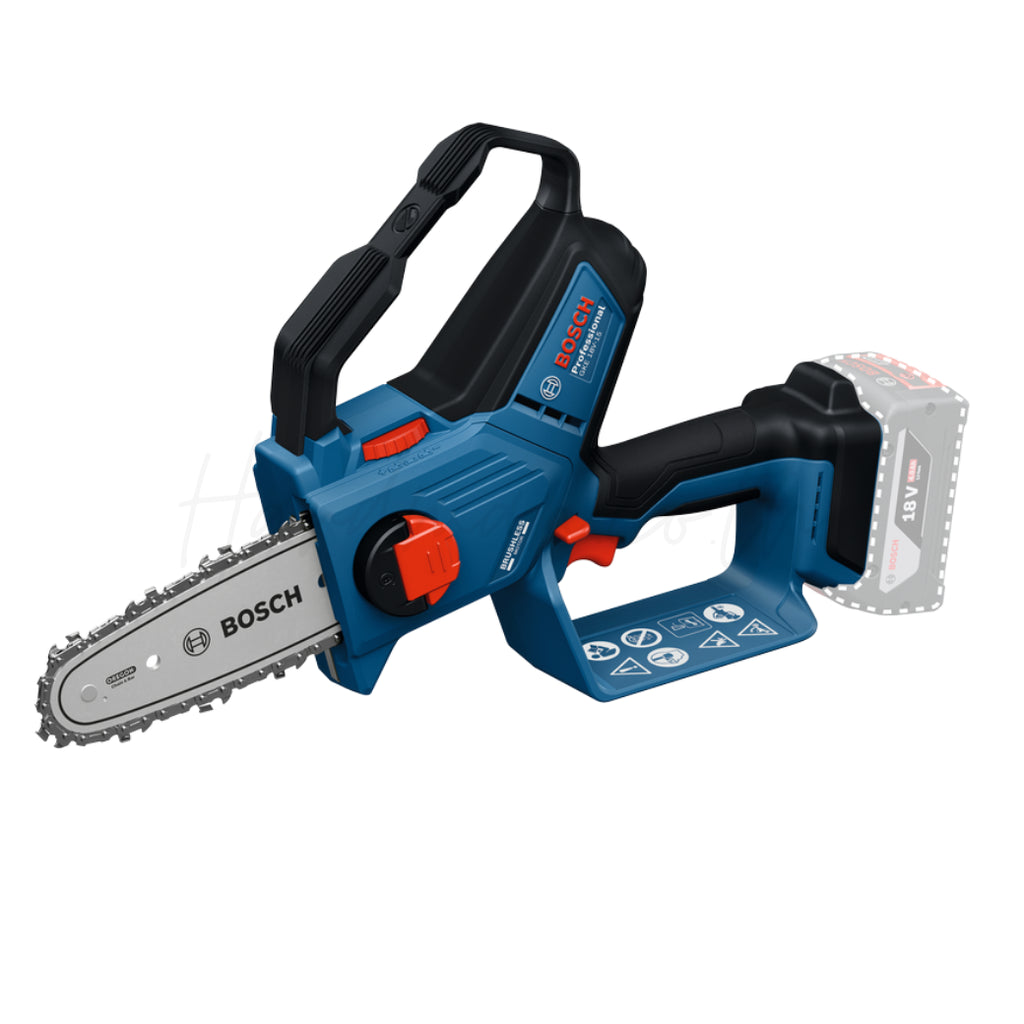 เลื่อยตัดแต่งกิ่งไร้สาย 6 นิ้ว 18 V BOSCH รุ่น GKE 18V-15